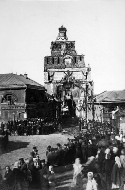 Feier zum 500. Jahrestag der Schlacht von Kulikovo in Kolomna, 1880 von Russian Photographer